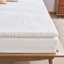 Sweetnight - Topper Materasso 90 X 200 Cm, Viscoelastico Per Materasso E Memory Gel, Topper In Schiuma Di Gel Da 90x200 Cm, Altezza 5 Cm, Topper Con 