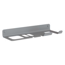 Support de sèche-cheveux – Aluminium gris mat – Lineabeta – 51822.95