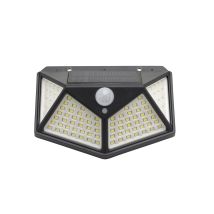 Aplique Solar Led Con Sensor De Luz Y De Movimiento 270 Lumenes Ip4x