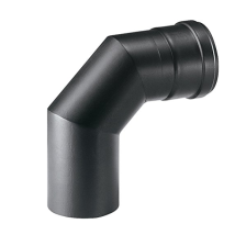 Save Gomito Curva Per Stufe Pellet In Acciaio 90o 10 Cm 100 Mm Sp. 1,2 Mm