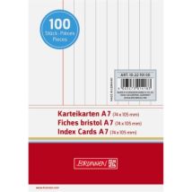 Brunnen Karteikarte Brunnen Din A7 Quer Liniert Weiß 100 St./pack.