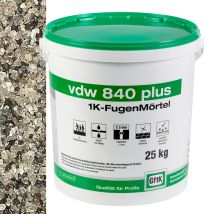 Gftk - Vdw 840 Plus 1k-fugenmörtel 25kg Steingrau
