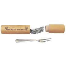 Roger Orfevre Set Moderno Argento Sei Forchette Per Escargot