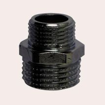 Cornat Reduziernippel Messing Verchromt 1/2 X 3/8 Außengewinde Nippel