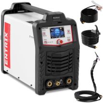 Saldatrice Digitale Per Alluminio Entrix Tig Mma Hf Ac/dc Pulse 200a