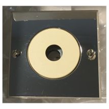 Arnould - 271h38i09 Radkappe + Europa-antennenbuchsenhalterung – Chrom