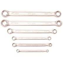 Juego De Llaves De Estrella Dobles Con Cabezas E-torx E6 X E8 - E20 X E24 6 Piezas