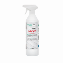 Sanit Duschblitz 750ml – Effektiver Reiniger für Duschkabinen, Badewannen, Fliesen – Hygienische Sauberkeit – Frisches Badezimmererlebnis