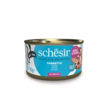 Thon Schesir À L'Eau - Aliment Humide Complet Pour Chats - 85 G
