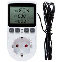Thermostatstecker, Digitaler Temperaturregler, Programmierbarer Digitaler Stecker Mit Sonde, Programmierbarer Digitaler Timer, Thermostatstecker Für 