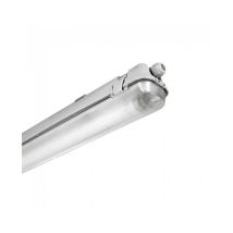 Disano – Plafonnier étanche Hydro Gris T8 921 Fl 1X36 – 3350 lm, 4000 K, Polycarbonate, Acier – Réglette et spot de cuisine et meuble