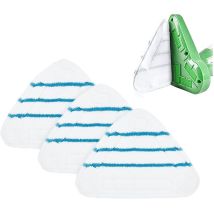 3 Pièces De Chiffons De Rechange Pour Balais À Vapeur H20