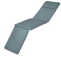 Coussin De Transat De Luxe Loftlux Dc, 175 X 45 X 5 Cm, Bleu Pigeon