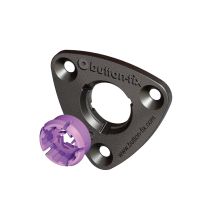 Caja De: 100 Uds. Cjto. Conector Button-fix Tipo3 Presion Lila(b100)