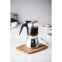 Lacor Siena Caffettiera Italiana, Caffettiera Espressa, Acciaio Inox 18 E 10, Adatta A Tutti I Tipi Di Fuochi Inclusi Induzione, Capacità 6 Tazze, 