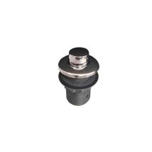 Tecmark - Mpt-57570-3428r Short Throw Pneumatic Button, Mini, Raised, Chrome