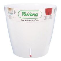 Riviera Maceta Redonda Eva New Blanca 46 Cm 49 L
