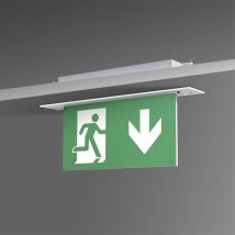 B-safety - Br 554 030 Fluchtweg-notbeleuchtung Deckeneinbaumontage