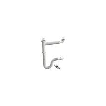 Manguera Flexible para Fregadero de Cocina 1"1/2 - Sifón de Lavabo - Polipropileno - Color Blanco