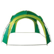 Tonnelle De Jardin, Tente De Fête, Tente De Jardin Extérieure Résistante Aux Intempéries, Polyester 190t, Fibre De Verre Vert, L 350 Cm