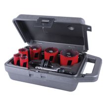 Bimetal Ensemble De Carottes De Forage Kit Plot 8 Pièces Morse Mhs04p