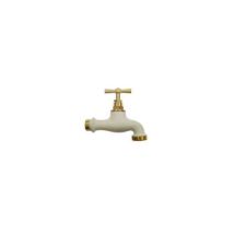 Boutté – Grifo de agua de dos tonos "Ton Pierre" 15x21/20x27 – Rosca de fontanería