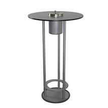 Mesa Alta Para Fumadores Diámetro 675 Mm Grafito