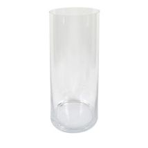 Due Esse Distribuzioni Vaso Cilindro H 38 Cm D 15 Cm Vetro Natural Scatola Regalo