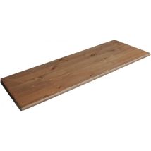 Étagère Mercurio En Bois Peint Noyer 1,8 X 20 X 56 Cm Plus De Profondeur, Plus D'Espace