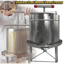 Presse Manuelle Grande Capacité (10 L) : Un Outil Multifonctionnel Indispensable Pour Les Exploitations Agricoles Familiales. Corps En Acier 