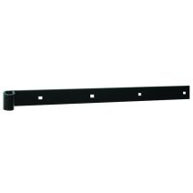 Penture Droite Prépercée Noire 38x5mm R14 En 650mm - Waelbers - 53103737.32