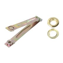 Pinza de ojetes Interfer – Acero de alta resistencia – 25 cm – Capacidad para ojetes de hasta 12 mm – Ideal para manualidades y bricolaje