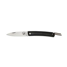 Razor Salamandra Con Mango Ziricote, Lunghezza Totale 170 Mm, Lama 75 Mm, 60 Grammi, Coperchio Incluso, 120031 + Fazzoletto Fuori Dal Coperchio