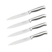 Couteaux de cuisine – Lot de 4 – 24 cm – Acier inoxydable – Matière de la lame, Type d'ustensile, Matière du manche