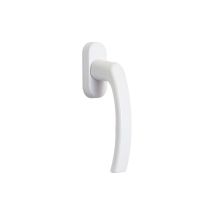 Kintech Fenstergriff – Zamak – Weiß glänzend – 22cm – 12,5cm – 3cm – 0,16kg
