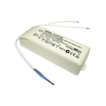 Tibelec – Transformador electrónico 105W – Poliamida – Color beige – Ideal para iluminación