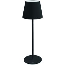 Ecolight Lampada Da Tavolo A Led Nina Ricaricabile 1,8 W - 180 Lumen - 3.000k Col. Nero