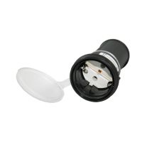 Solartronics Schuko-kupplung 16a 250v Schutzkontakt Ip44 1,5mm²-2,2 Mm²