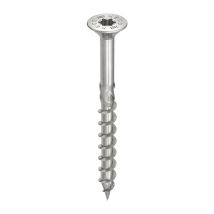 Heco Schrauben - Heco-topix-plus-schraube - Ø3,5x50mm - Senkkopf Mit Frästaschen - Teilgewinde - T20 - Packung Mit 200 Stück - 61653