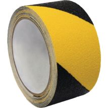 Iks - Nastro Antiscivolo F5750 Nero/giallo L.18 Con Larghezza 50mm