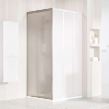 Ravak - Supernova - Duschwand Apss-80, 77-81 Cm, Satiniert/pearl 94040ur211