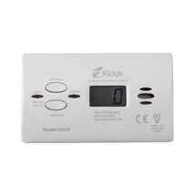Kidde - 7dco - Kitemarked Carbon Monoxide Alarm With Digital Display And 10 Year Warranty