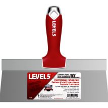 Level5 Fassadenspachtel 10"/254mm Klinge Edelstahl 5-136