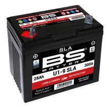 Batteria Bs U1-9 (fa) Sla 12v 28ah 195x125x176 Senza Manutenzione - A Energia Elettrica (300a) - Per Tagliaerba