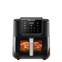 Rommelsbacher - Frh 1700 Freidora Sencillo 8 L Independiente 1700 W Freidora De Aire Caliente Negro, Acero Inoxidable