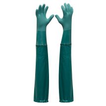 Gebol Nymphea PVC-Handschuhe – 70 cm – Größe 10/XL – Chemikalienschutzhandschuhe – grüne Gartenhandschuhe