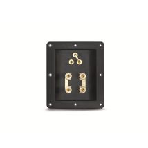 Terminal De Connexion Bi-amplification Dynavox Haut De Gamme Pour Haut-parleurs