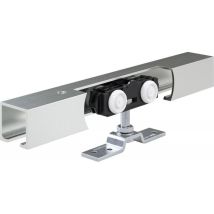 Porta Raccordo 80 NT 50-84Cm Scorrevole – Capacità di carico fino a 80 kg – Include carrello a rulli, angolo di fissaggio, piastre portanti
