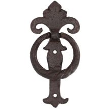 Dekorativer Türklopfer Aus Gusseisen, 16 Cm
