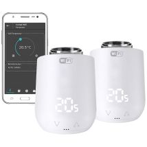Eurotronic 700223 Comet Wifi Funk-heizkörperthermostat-set Elektronisch 2er Set